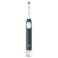 Oral-B iO Series 2 Rechargeable Electric Powered Toothbrush, Forest Green withentle Care Brush Head - Automatic Pressure Sensor to Protect Gums - 3 Modes - 2 Min Timer