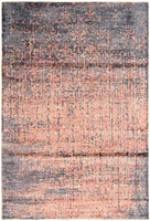 ECARPETGALLERY 5'0" x 7'5"  Contemporary Galleria Hand Loomed Area Rug for Living Room, Dining Room and Bedroom in Red