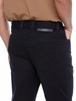 Jeaniologie ™ Pantalon pour hommes Jambe Confort avec ceinture