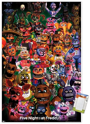 Five Nights at Freddy's - Ultimate Group Wall Poster