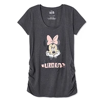 T-shirt ruché Minnie Mouse Disney Maternité
