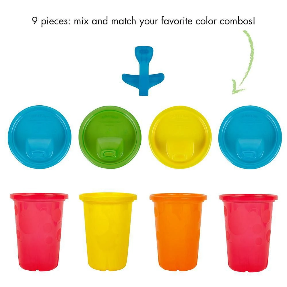 The First Years Take & Toss 10 oz Sippy Cups - 5 pack, colours may vary, 5 pack