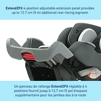 Graco Extend2Fit Convertible Car Seat, Child Weight 4-65 lbs