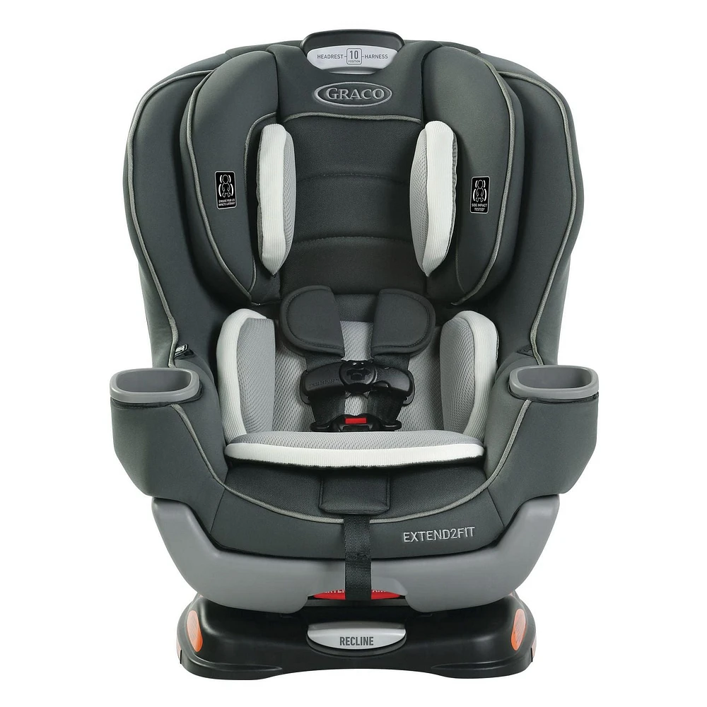 Graco Extend2Fit Convertible Car Seat, Child Weight 4-65 lbs