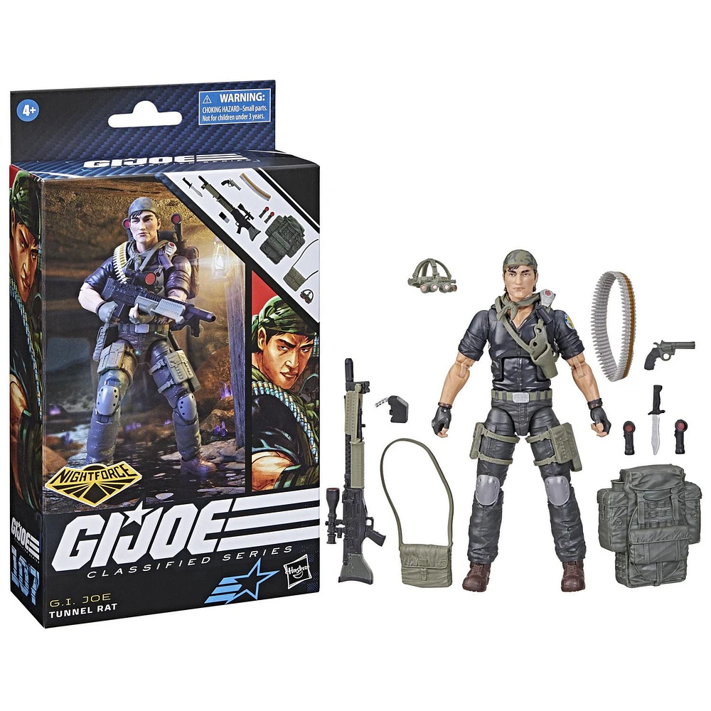 G.I. Joe Classified Series Night Force Tunnel Rat, 107