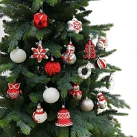 Holiday Time 50-Count Iconic Symbols of Christmas Shatterproof Christmas Ornaments