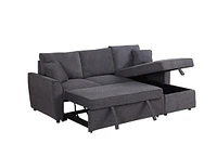 Ross Sleeper Sofa Bed, Grey