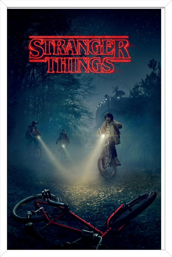 Netflix Stranger Things - Bikes Wall Poster, 22.375" x 34"