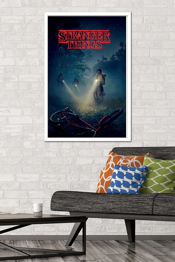 Netflix Stranger Things - Bikes Wall Poster, 22.375" x 34"