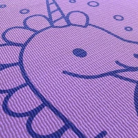 Yoga and Exercise Mat for Kids, Unicorn Under the Sea