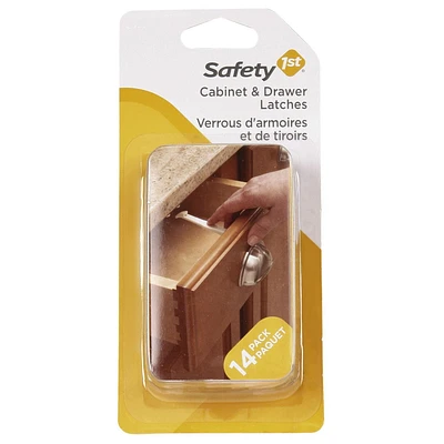 Verrou à prise large pour armoire et tiroir de Safety 1st