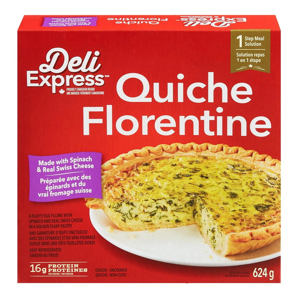 Deli Express Quiche Florentine