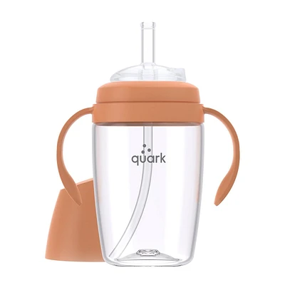 Quark - BuubiBottle Sip Sippy Straw Cup - Orange