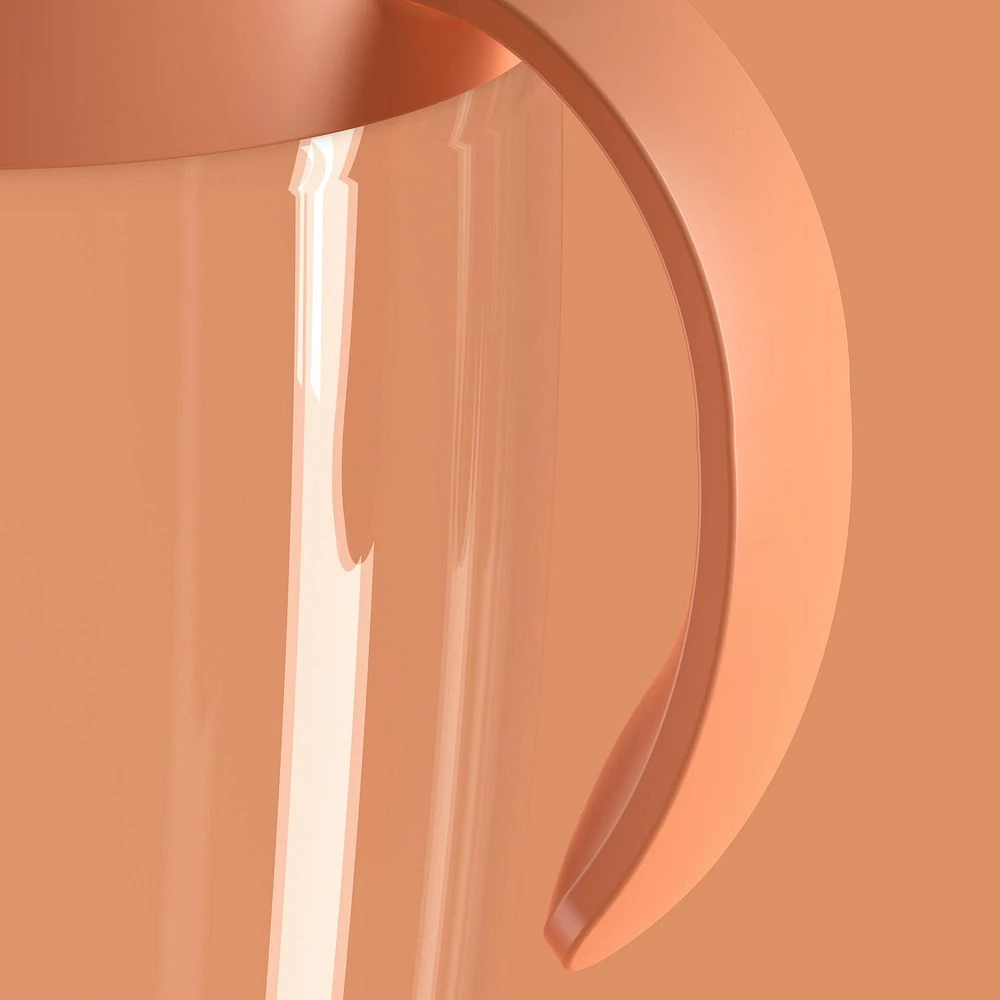Quark - BuubiBottle Sip Sippy Straw Cup - Orange