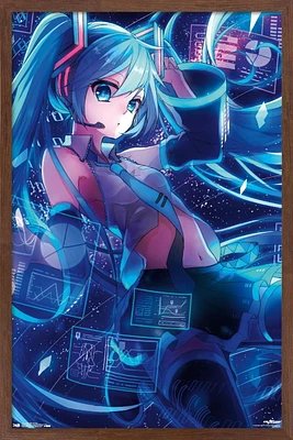 Hatsune Miku - Screens Wall Poster, 22.375" x 34"