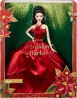 Barbie Signature 2022 Holiday Collector Doll - Straight Black Hair