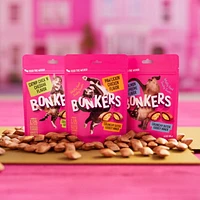 BONKERS Crunchy And Soft Cat Treats Chicken Flavor, 85g