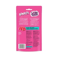 BONKERS Licky Tubes, Wet Tasty Tuna Flavored Cat Treats, 4 Tubes, Licky Tubes Wet Cat Treats Tuna Recipe 4 Pack