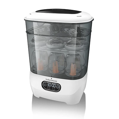 Baby Brezza One Step Baby Bottle Sterilizer And Dryer Advanced - White, 4 in 1 functionality