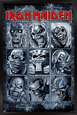 Iron Maiden - Grid Wall Poster