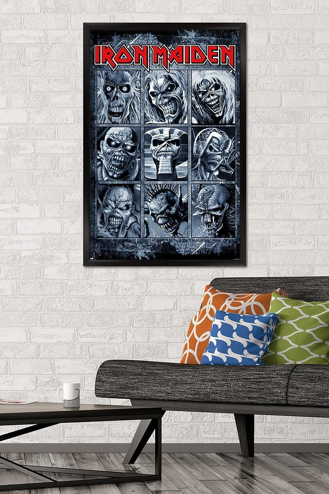 Iron Maiden - Grid Wall Poster