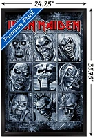 Iron Maiden - Grid Wall Poster