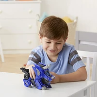 VTech Switch & Go Triceratops Bulldozer Transforming Dinosaur to Vehicle Toy - English Version