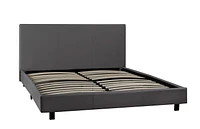 Nicole Full Platform Bed, Grey