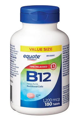 Equate Vitamin B12 Time Release 1200 mcg