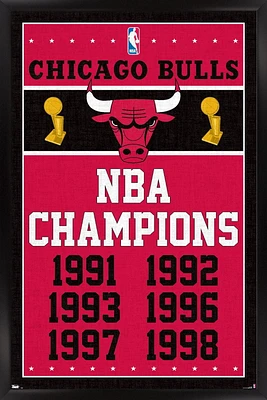 NBA Chicago Bulls - Champions 13 Wall Poster