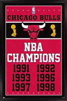 NBA Chicago Bulls - Champions 13 Wall Poster