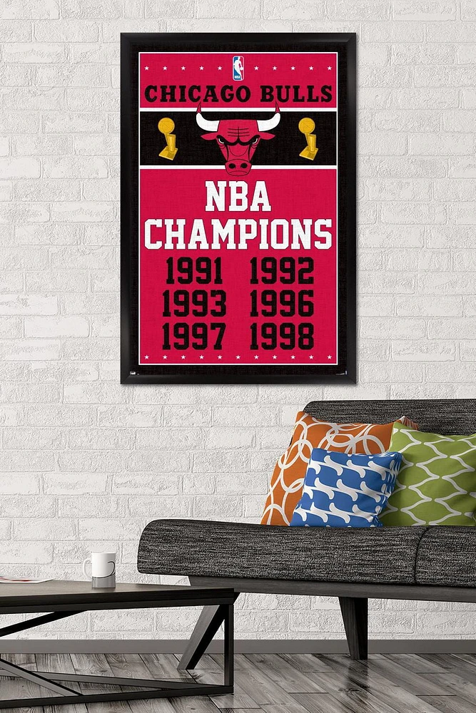 NBA Chicago Bulls - Champions 13 Wall Poster