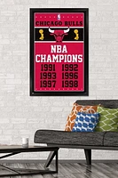 NBA Chicago Bulls - Champions 13 Wall Poster