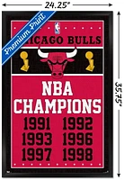 NBA Chicago Bulls - Champions 13 Wall Poster