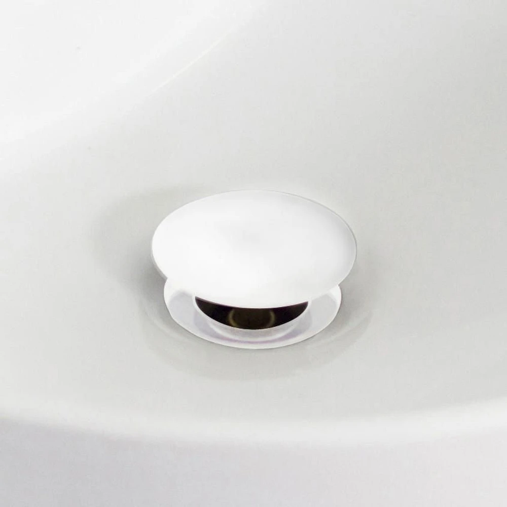 19.5-in. W CUPC Oval Bathroom Undermount Sink Set In White - White Hardware - Overflow Drain Incl. AI-20383