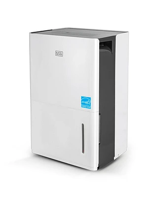 BLACK+DECKER 3000 Sq. Ft. Dehumidifier for Large Spaces and Basements, Energy Star Certified, BD30MWSA, White