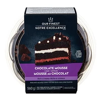 Gâteau mousse au chocolat Notre Excellence