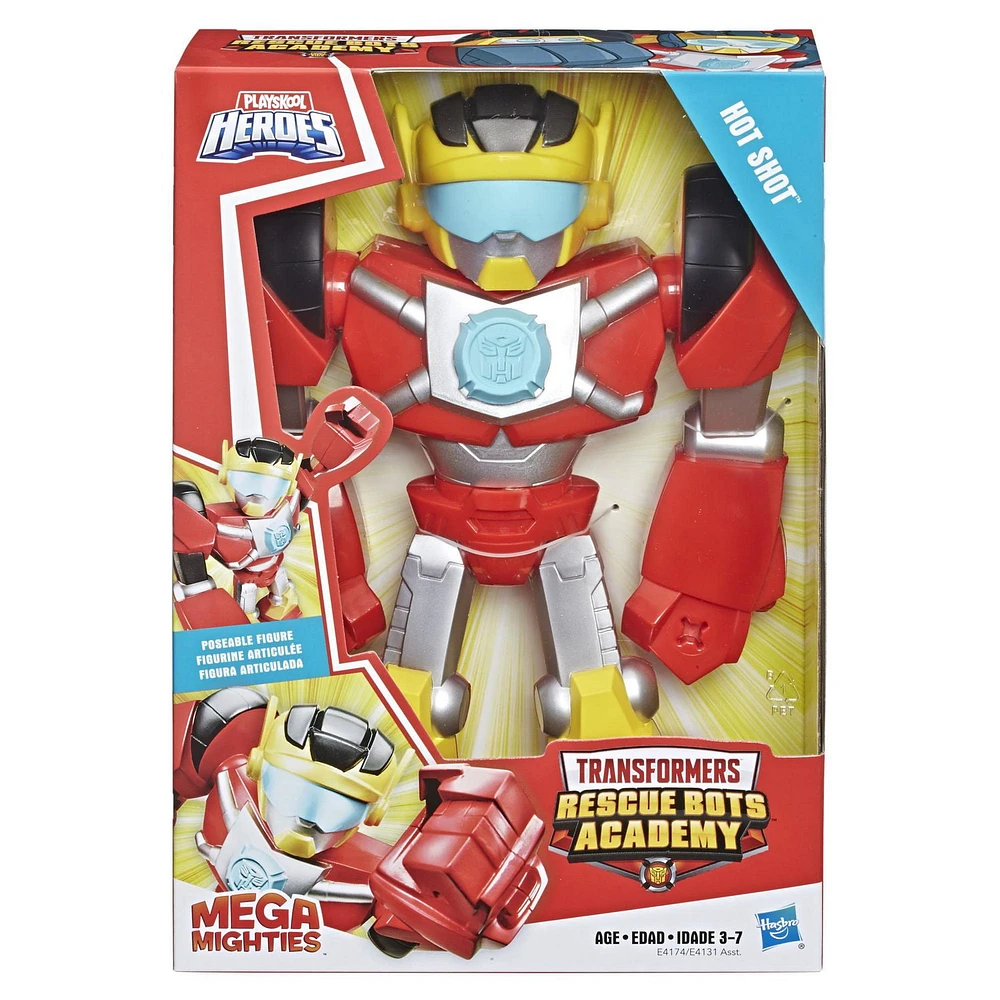 Playskool Heroes Transformers Rescue Bots Academy Mega Mighties Hot Shot