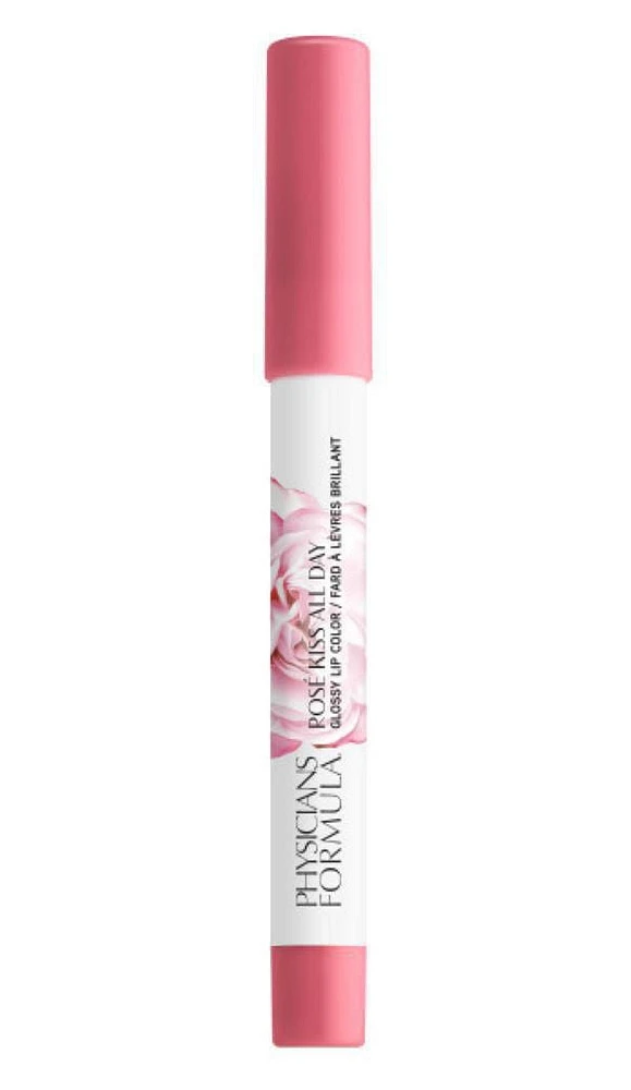 Rosé Kiss All Day Glossy Lip Color - Blind Date, .46 oz