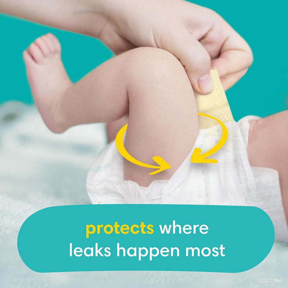 Pampers Swaddlers Diapers - Super Pack, Sizes NB-7, 84-44 Count