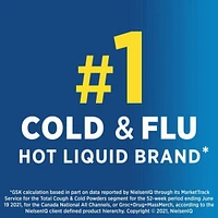 NeoCitran Ultra Strength Total Flu Night Lemon, 10 single dose pouches