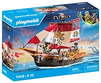 Playmobil Small Pirate Ship, Floating ship with cannons