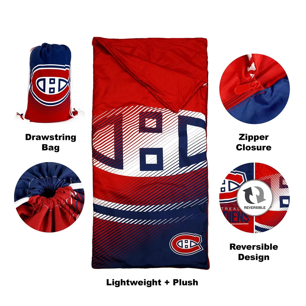 NHL Montreal Canadiens Lightweight Indoor Slumber Bag