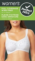 Warner's Women's Wire-Free Full Coverage Bra