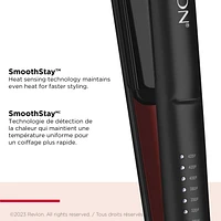 Revlon SmoothStay RVST2211F Fer plat de 2,5 cm infuse d’huile de coco