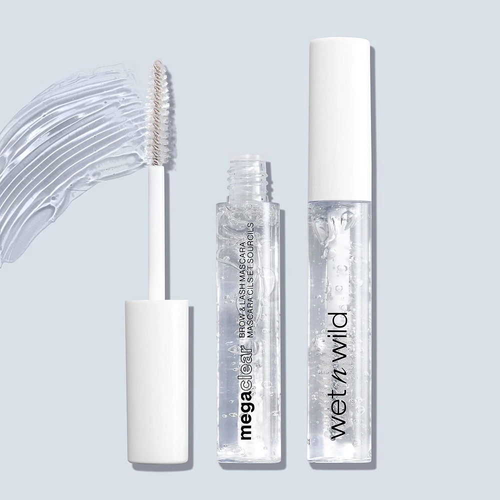 MEGA CLEAR LASH & BROW MASCARA - CLEAR, Brow mascara