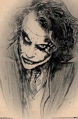 Film DC Comics - Le Chevalier Noir - Le Joker - Croquis