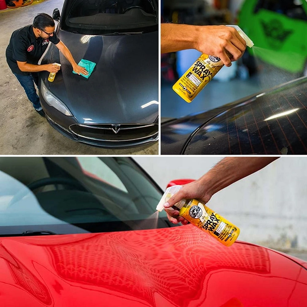 Chemical Guys BLAZIN' BANANA NATURAL CARNAUBA SPRAY WAX<br>6 pack