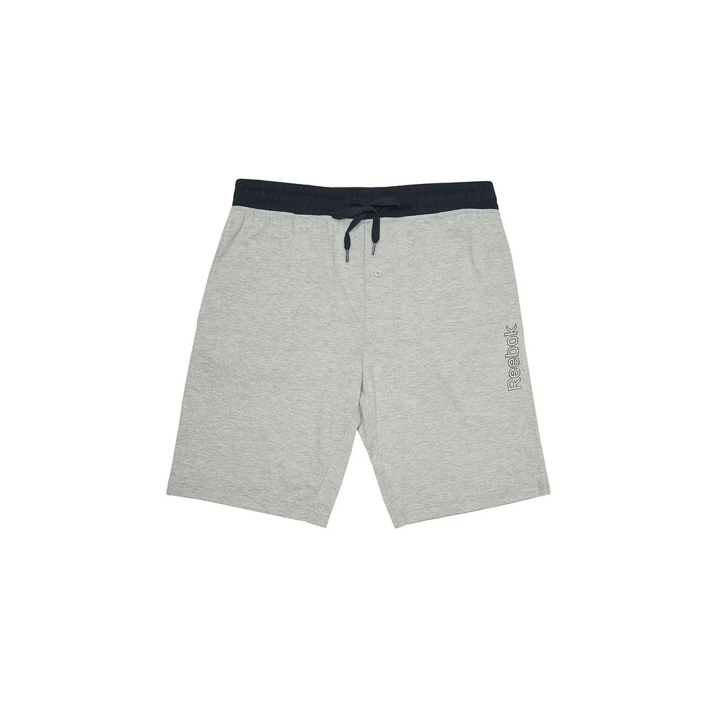 REEBOK Men's Sleepwear Knit Short