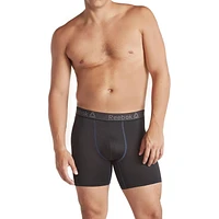 Reebok 3 Performance Boxer Briefs, Size S-XL